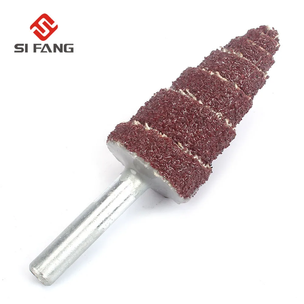Коническая конусная Шлифовальная головка SI FANG 10 ~ 50 шт. 320 Грит наждачная бумага
