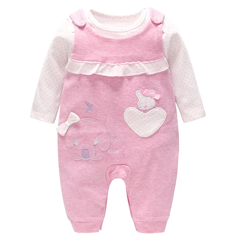 Детский хлопковый комбинезон с длинным рукавом 2 предмета | Мать и ребенок