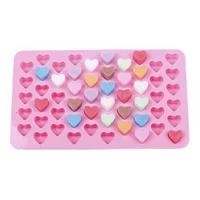food grade silicone love heart baking mould cupcake chocolate candy jelly decoration silicone diy heart shape mold