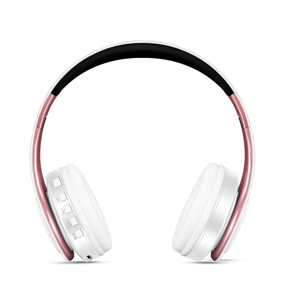 Новые золотые цвета Bluetooth наушники беспроводные стерео с микрофоном/TF картой |