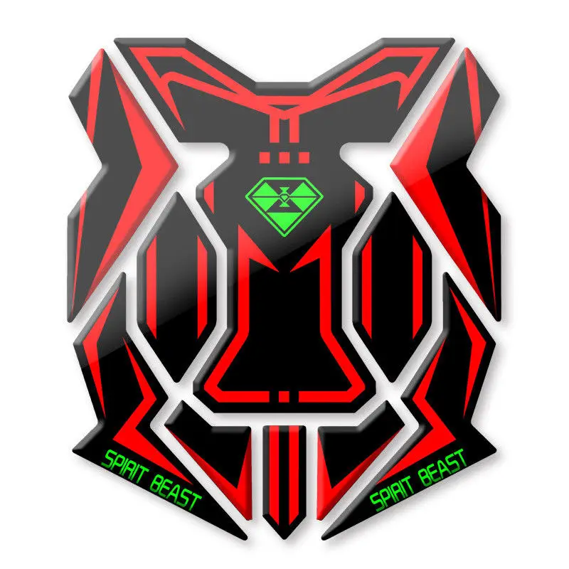 3D мотоцикл гель масло газа Топливные баки для мотоциклов отражающая панель