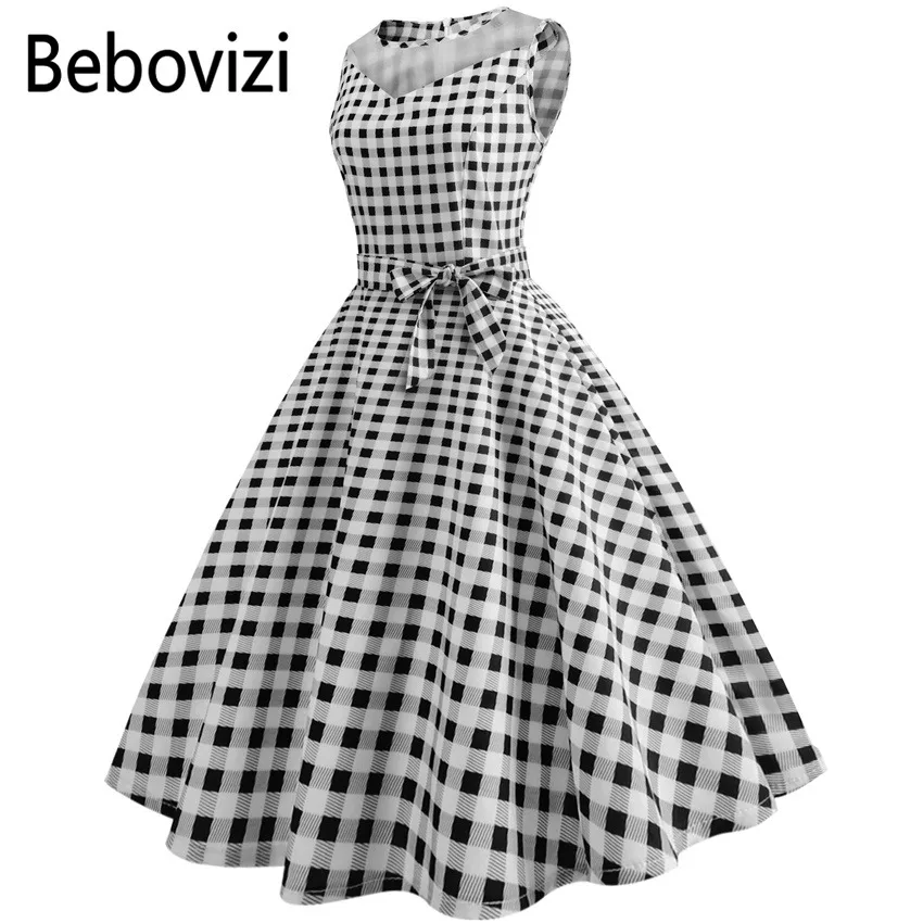 Bebovizi 2018 сетки шить черный белый цвет в клетку с v-образным вырезом сексуальное