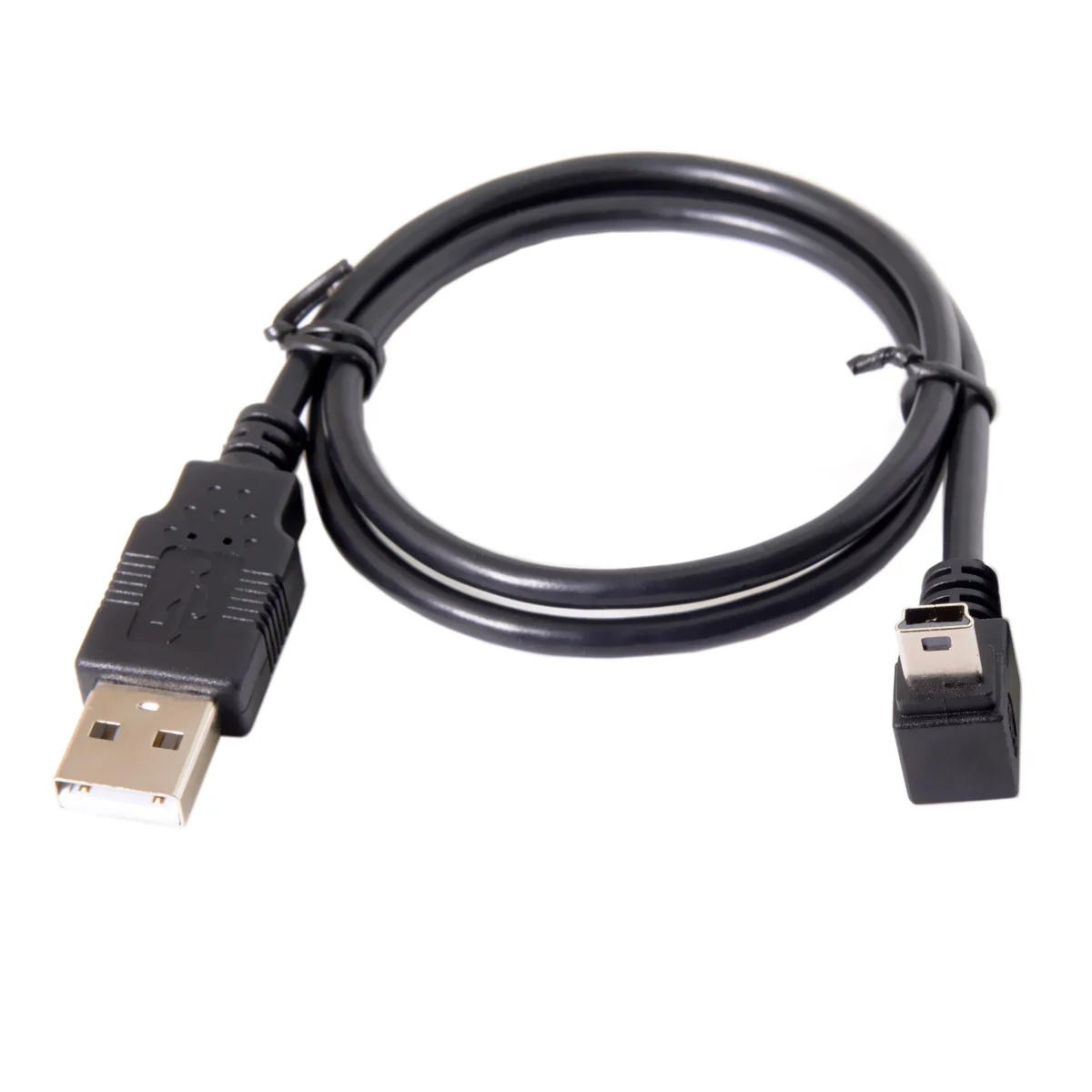 CYSM 5pin Mini USB 2 0 B Тип папа 90 градусов вниз угловой к кабель для передачи данных 5 м |