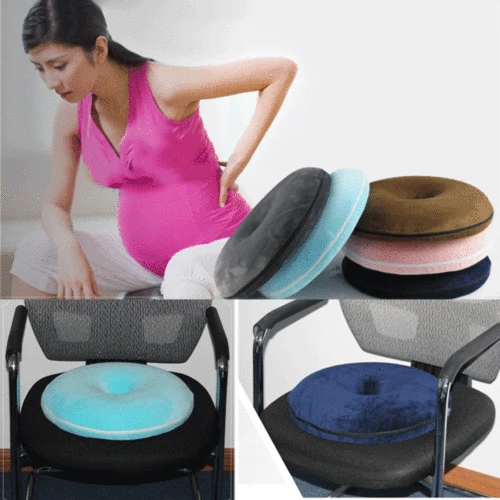 Пены памяти пончик Кольцо стул Подушка копчик облегчение боли поддержка|Подушка|