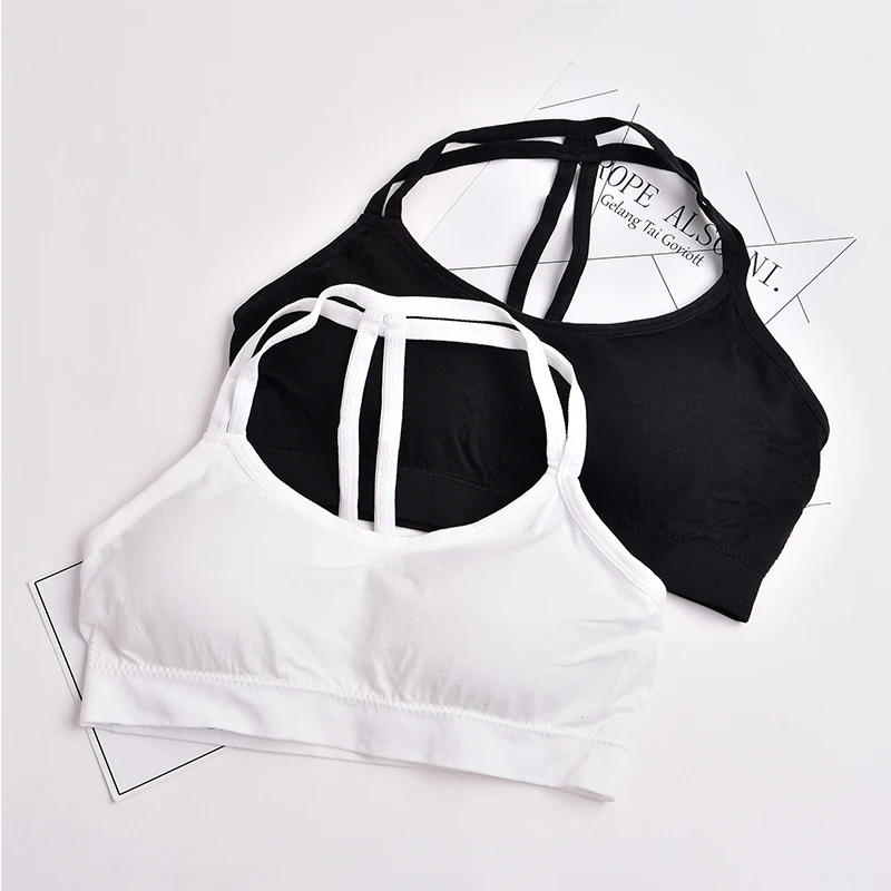 Новинка 2019 летняя универсальная Красивая майка на спине спортивный топ без швов