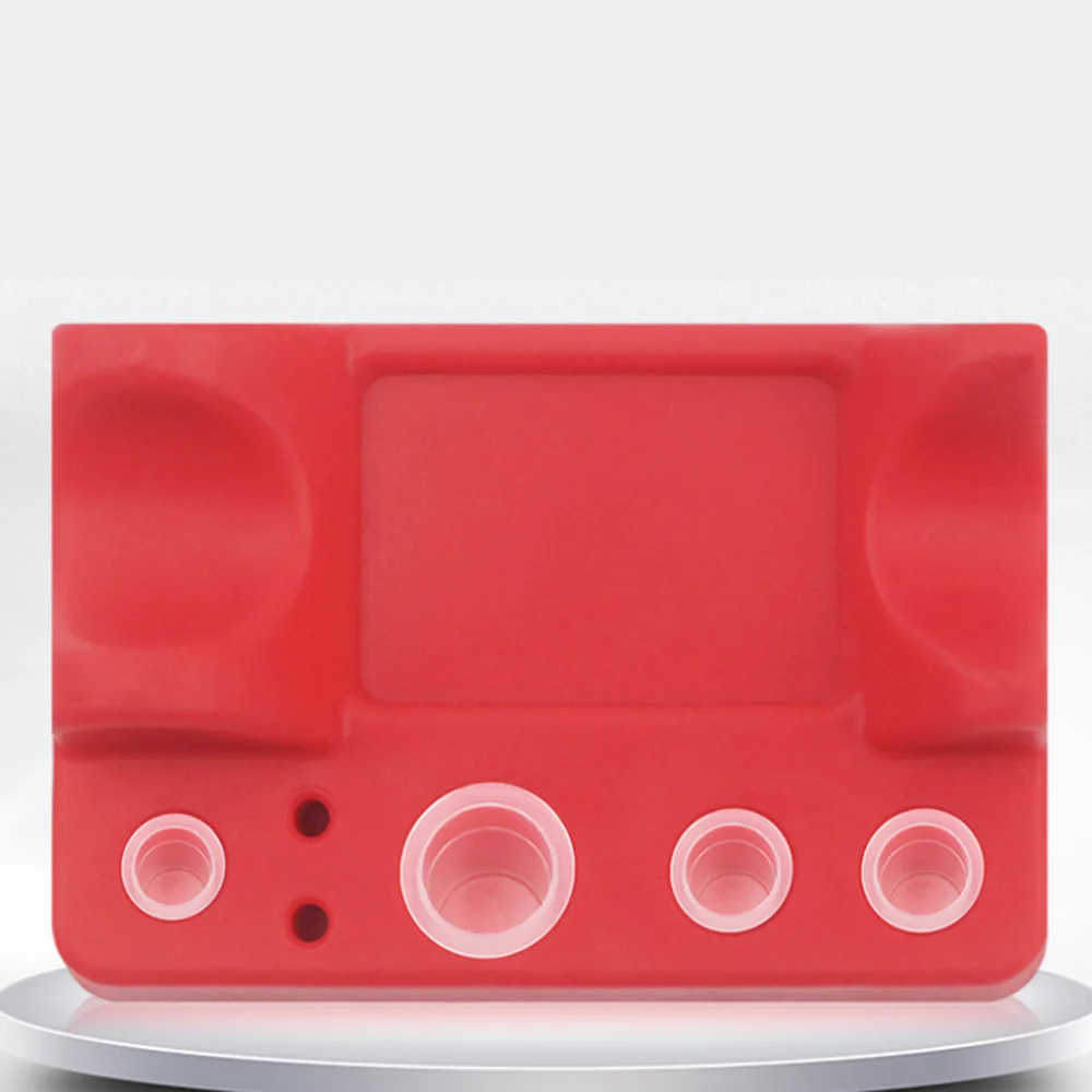 Квадратный силиконовый пигмент для тату держатель чашки вышивка крышка краски