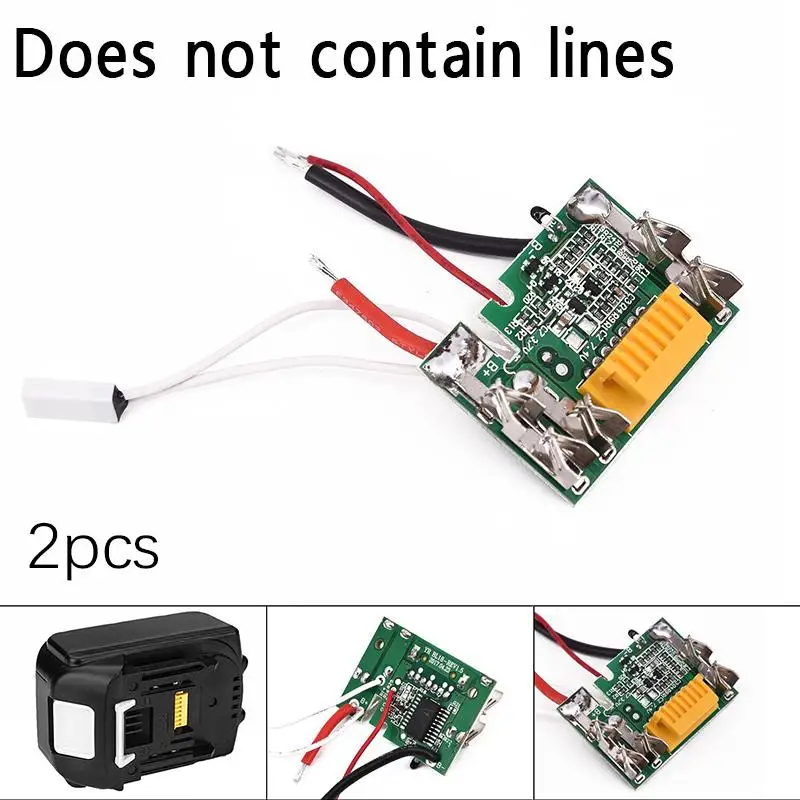 Полезные 18 V литиевый блок управления аккумулятором печатная плата для Makita BL1830