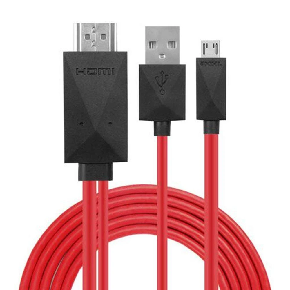 Кабель адаптер 1080/720P TV HDMI AV для Samsung s4/s3/s5 смартфона|Кабели VGA| |