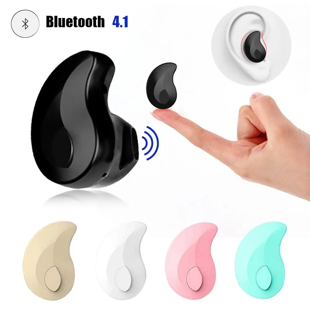 Мини 4 1 невидимые наушники-вкладыши мини bluetooth-гарнитура высокого качества звука