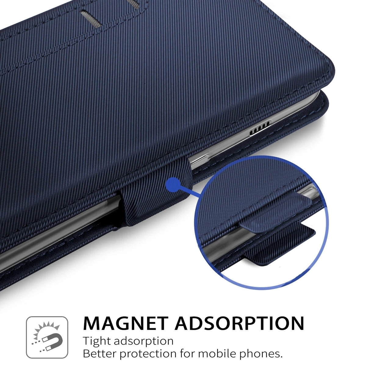 Из искусственной кожи чехол для OnePlus 6 T Flip Стенд Wallet крышку с зеркалом и подставку