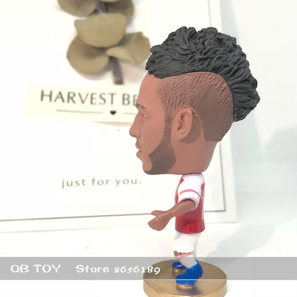 Футбольные Звезды 14 # Aubameyang подвижные суставы Смола Модель игрушки фигурка