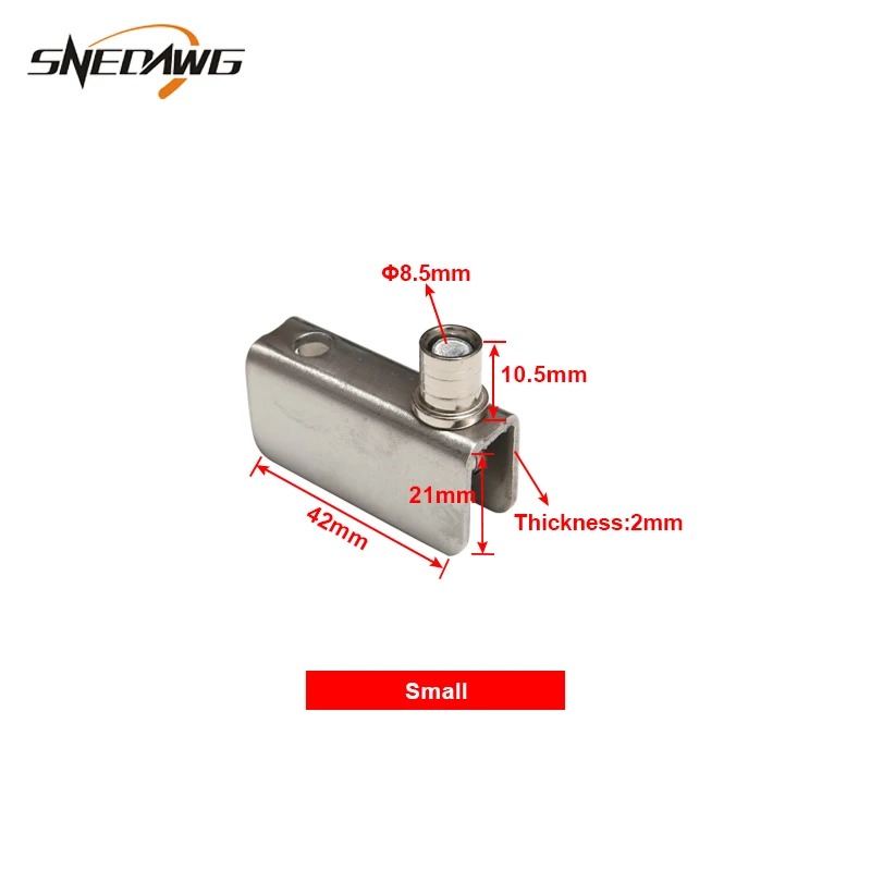 2pcs Stainless Steel Glass Hinge Fit 8-10mm Thickness Pivot Display Cabinet Clip Showcase with Shaft | Обустройство дома