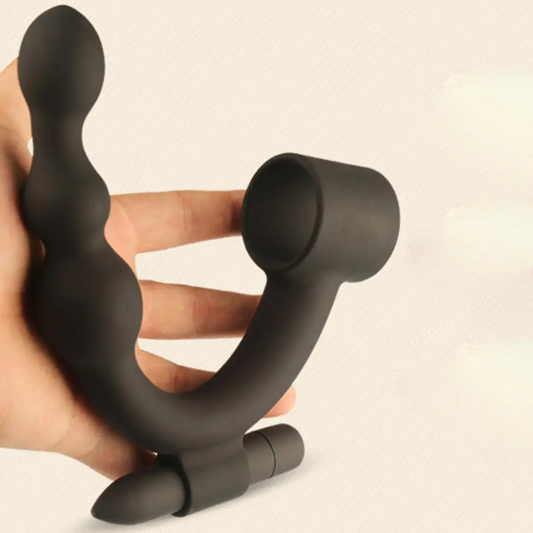 Li bo секс-игрушки кольца вибратора Анальная пробка для взрослых пара силиконовая