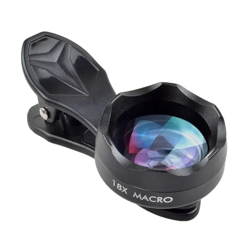 APEXEL универсальная Профессиональная фотография HD 18X макрообъектив для мобильного