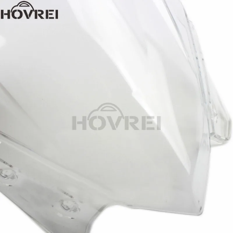 Ветровые стекла для мотоциклов Kawasaki Z650 2017 2018 черные прозрачные|Козырьки от ветра