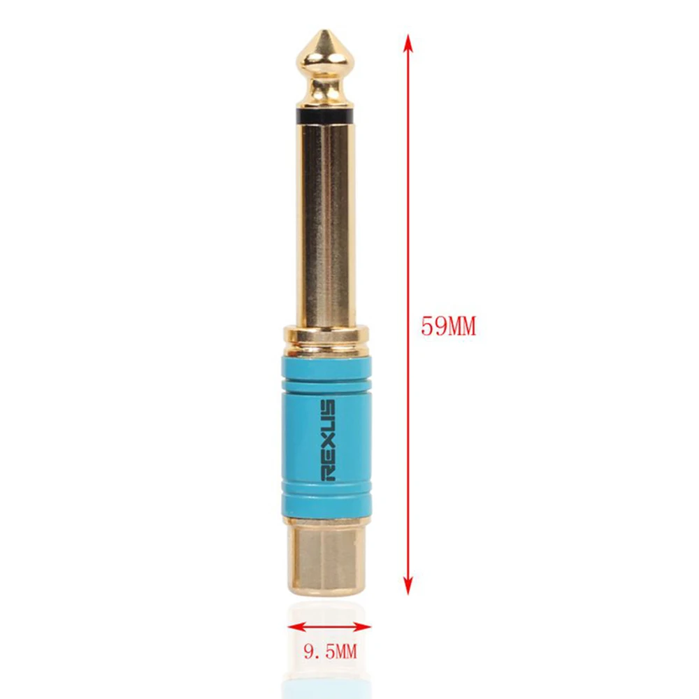 AABB 6.5 sopomore core RCA female 6 35 Lotus head vowels 5 шт.| |