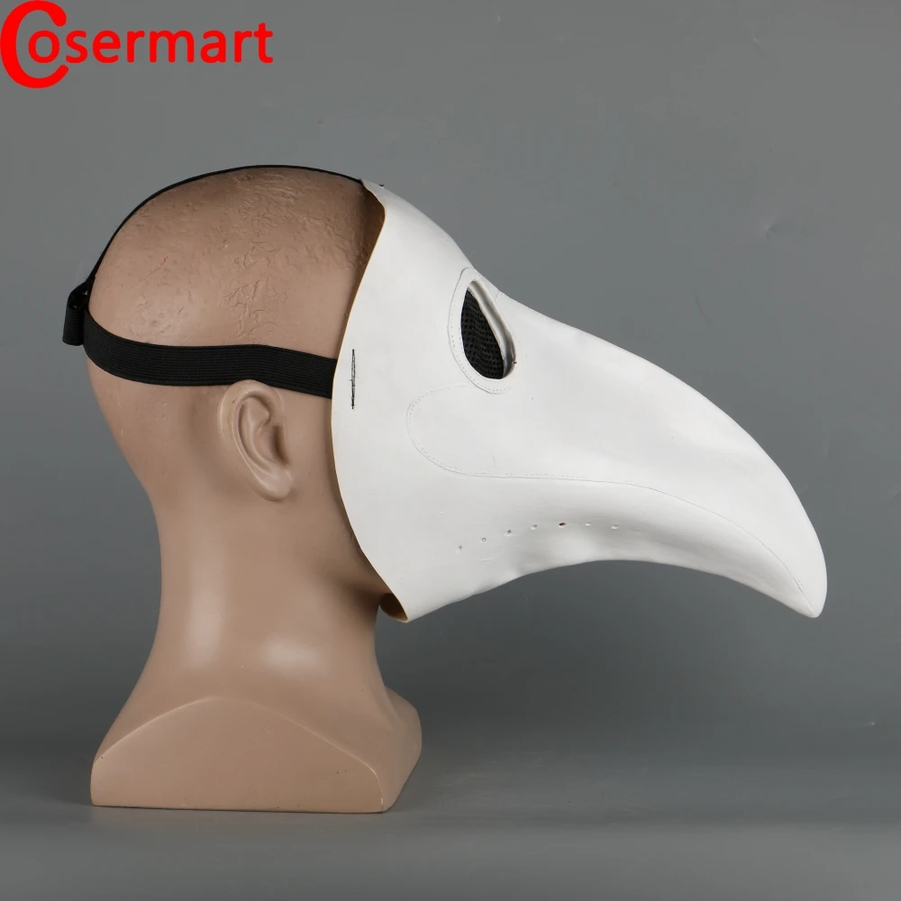 Cosermart маска Чумного доктора длинная мышь для косплея необычная Готический Ретро