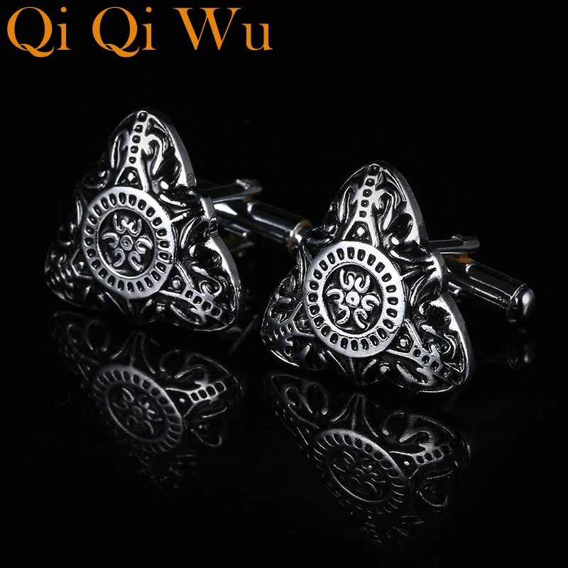 

Новинка, роскошная рубашка, подарок на день отца, запонки с узором для мужчин, брендовые манжеты на пуговицах, запонки, высокое качество, ...