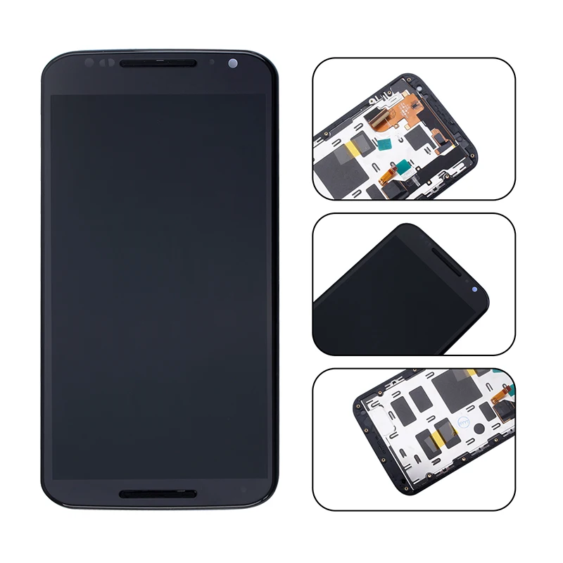 Ocolor для Motorola Moto X2 ЖК-дисплей Xt1092 Xt1095 Xt1097 ЖК-инструмент ремонта сенсорного экрана в