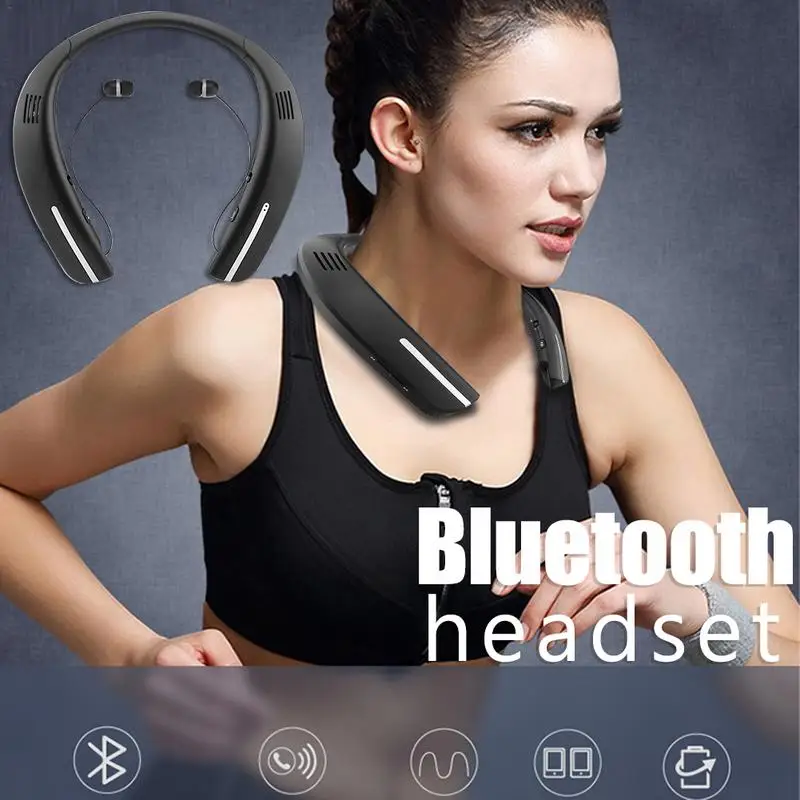 Беспроводной Bluetooth динамик Творческий шеи установлен портативный HD