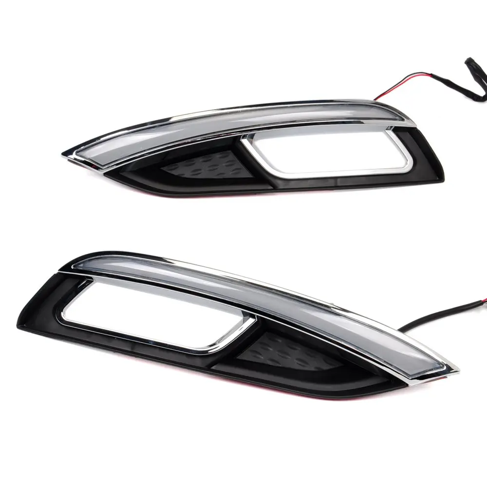 DRL Для Kia K3 Forte Cerato 2013 2014 2015 Новый светодиодный светильник дневного света для