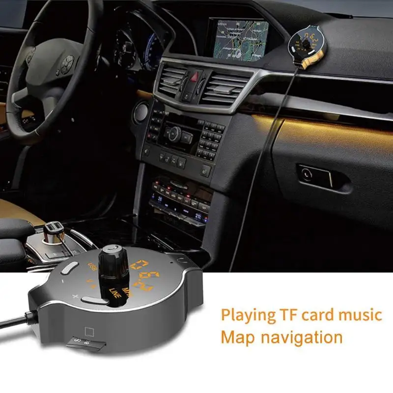 Беспроводной автомобильный Bluetooth fm передатчик Q8S комплект MP3 плеер поддержка