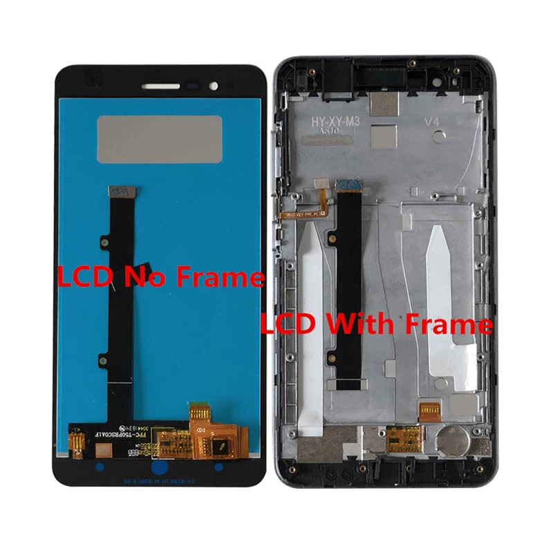 Axisinternational 5 0 &quotдля ZTE Blade A510 ЖК экран + сенсорная панель дигитайзер с рамкой для