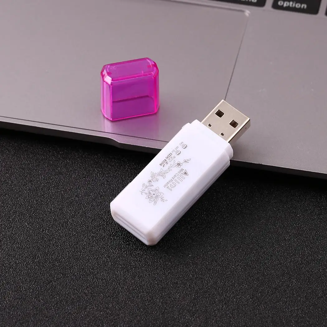 4 в 1 Мульти устройство чтения карт памяти USB2.0 общего назначения SD TF MS внешний