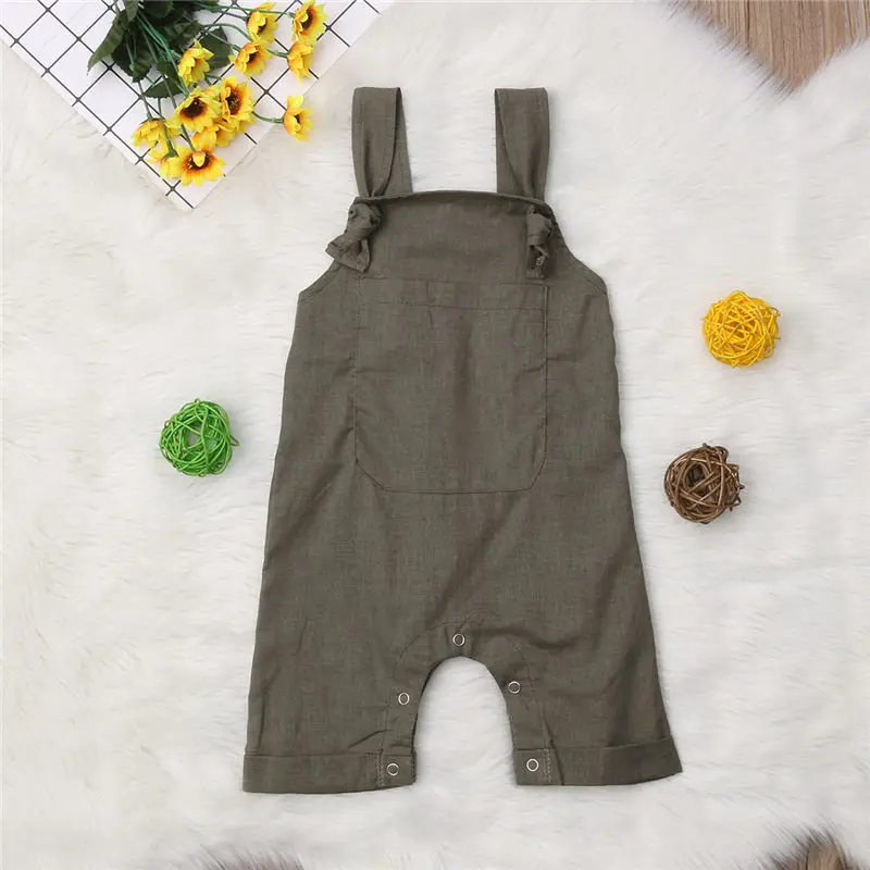 Emmababy/Модный Милый повседневный комбинезон для новорожденных мальчиков и девочек