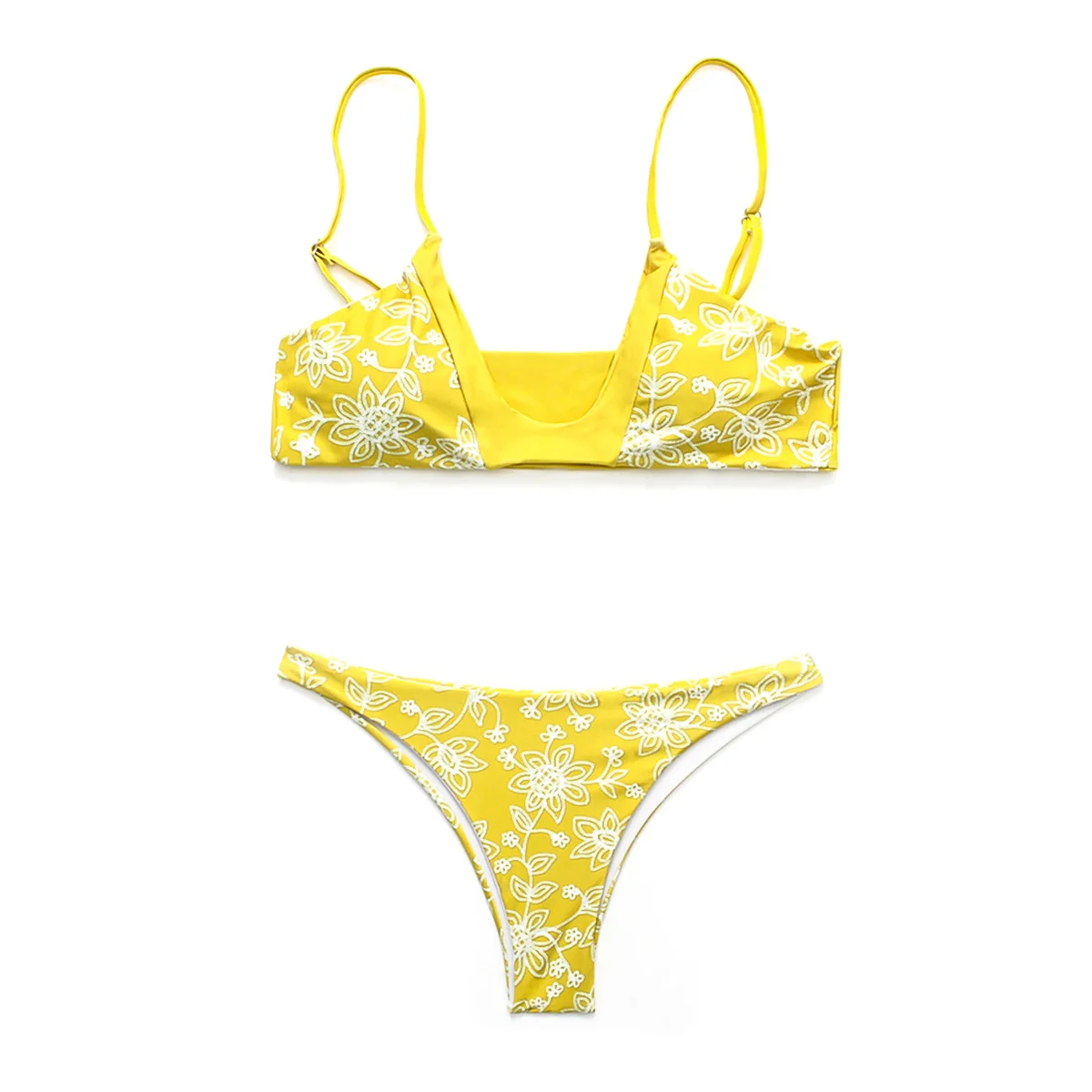 Для женщин пикантный купальник для плавания бикини модные Push Up пляжный