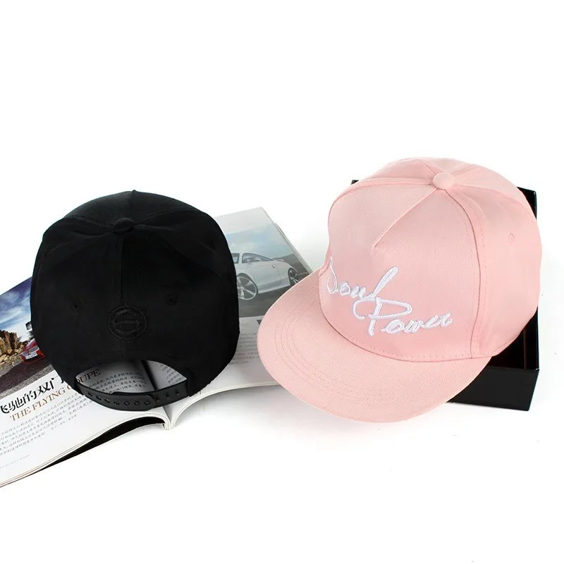 2019 New Men Women Soul Power Dad Hat Embroidered Baseball Cap Black Cotton Casquette Brand Bone Fashion Hats 01ABM | Аксессуары для