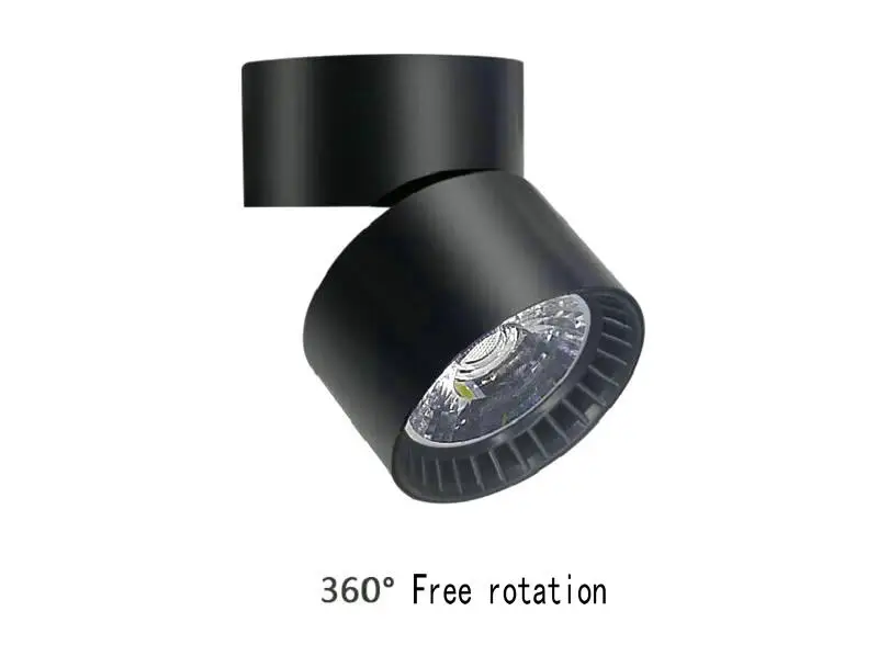 

Free Shipping LED Track Light 15W 20W COB LED Rail Lamps Black/White shell LED Spotlight CE&RoHS AC110V/AC220V/AC240V SNYKA
