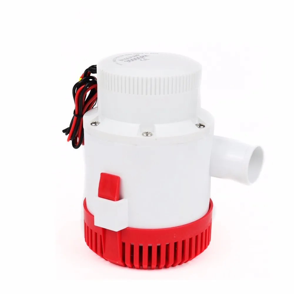 

3000GPH Large Flow Dc 12v 24v Bilge Pump Electric Water Pump For Boats Accessories Marin,submersible Boat Water Pump 12 24 Volt