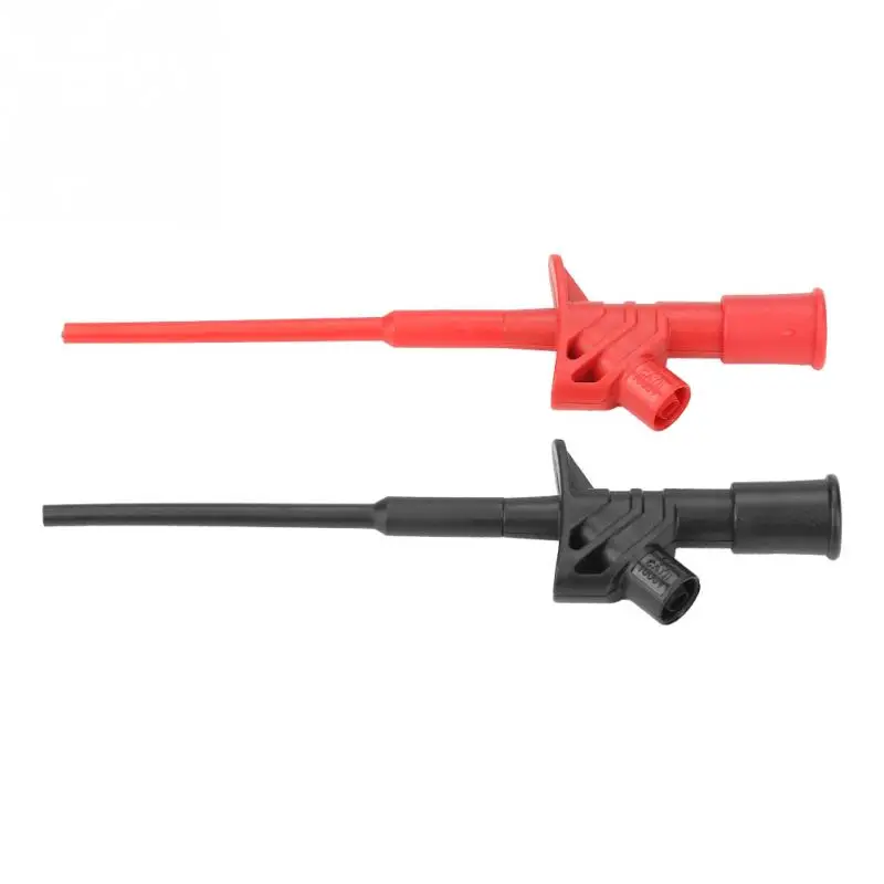 

P5004 High Voltage Flexible Test Probe Insulated Quick Professional Test Hook Clip full insulated quick test probes 2Pcs/Lot