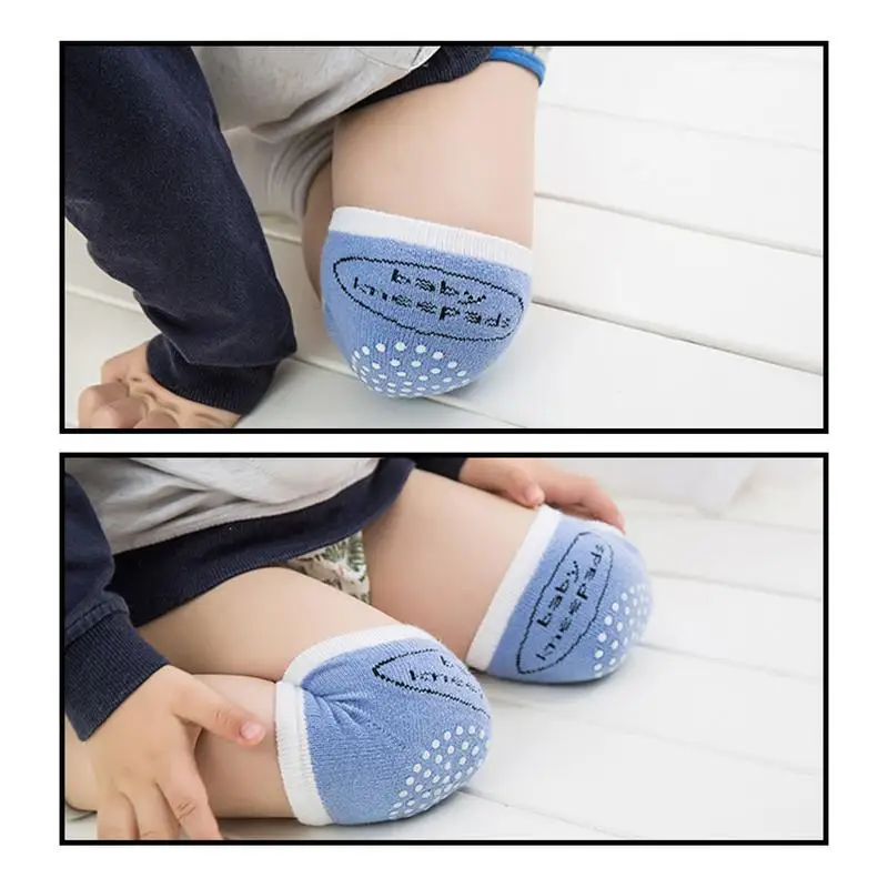 

5pcs Baby Elbow Pad Purified Cotton Mesh Breathable Baby Toddler Crawling Anti-slip Knee-protective Pad