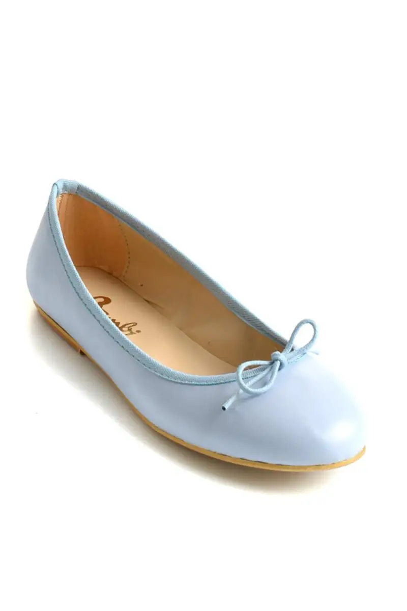 Бемби Bebe синие женские балетки F0330009309 | Обувь