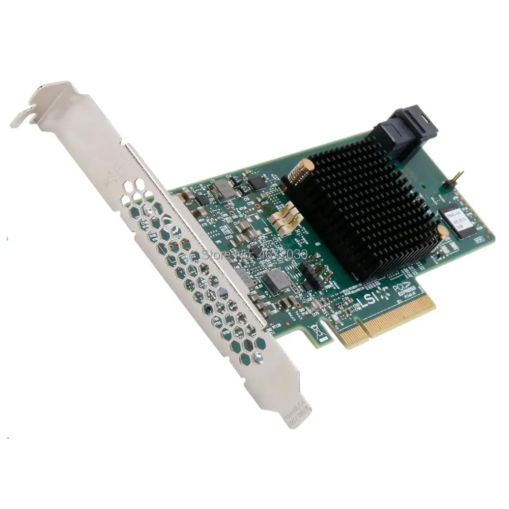 Новые Raid контроллеры Broadcom Avago LSI MegaRAID SAS 9341 4i/LSI 00419/Входная линия 4 портового