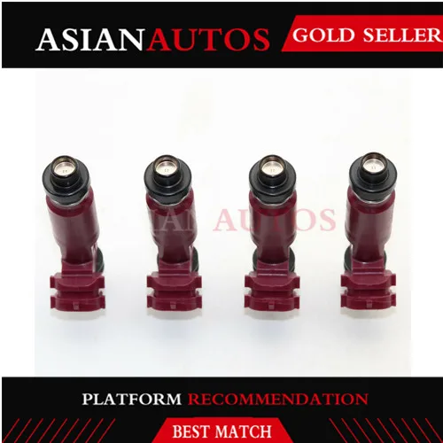 4 шт сопла форсунки 195500 3310 для Мазда Miata 1999 2000 1.8L L4 1955003310 BP4W 13 250 FJ584 842 12201 M666