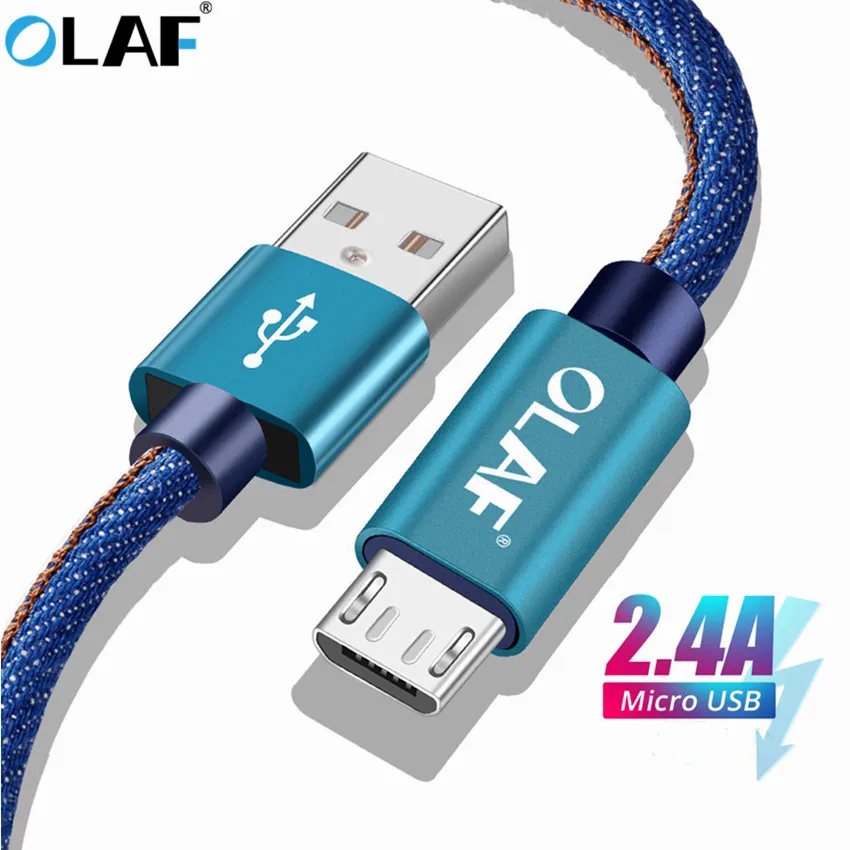 Кабель Micro USB Olaf кабель 0 25 м 1 2 для быстрой зарядки|Кабели мобильных телефонов| |