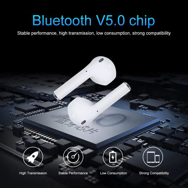 SUNQi i12 TWS Mini wrieless Bluetooth 5 0 наушники 3D стерео звук истинный беспроводной сенсорный