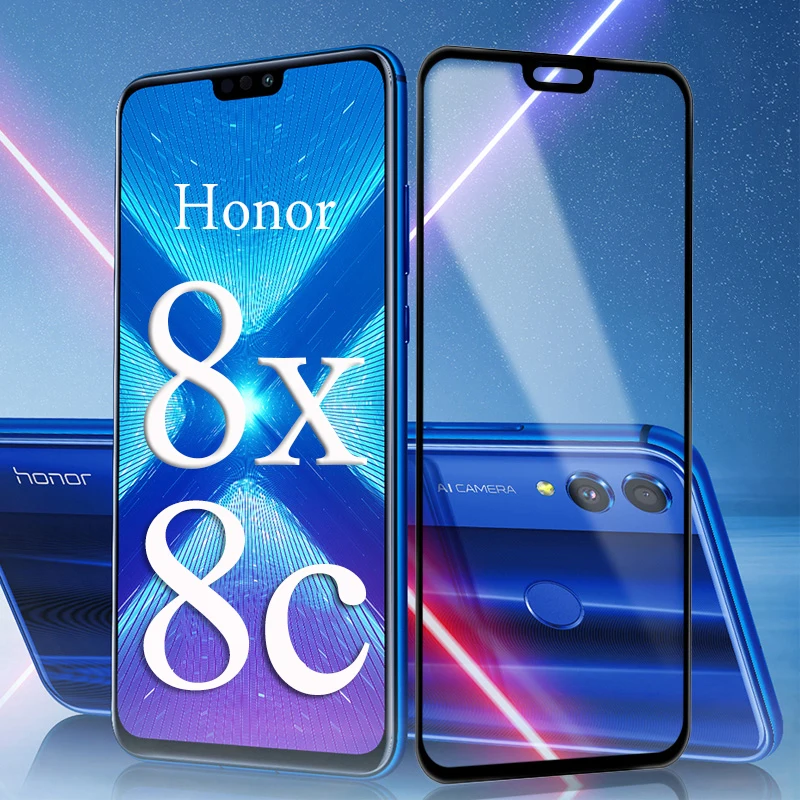 Защитное стекло для Huawei honor 8X 8C 8|Защитные стёкла и плёнки телефонов| |