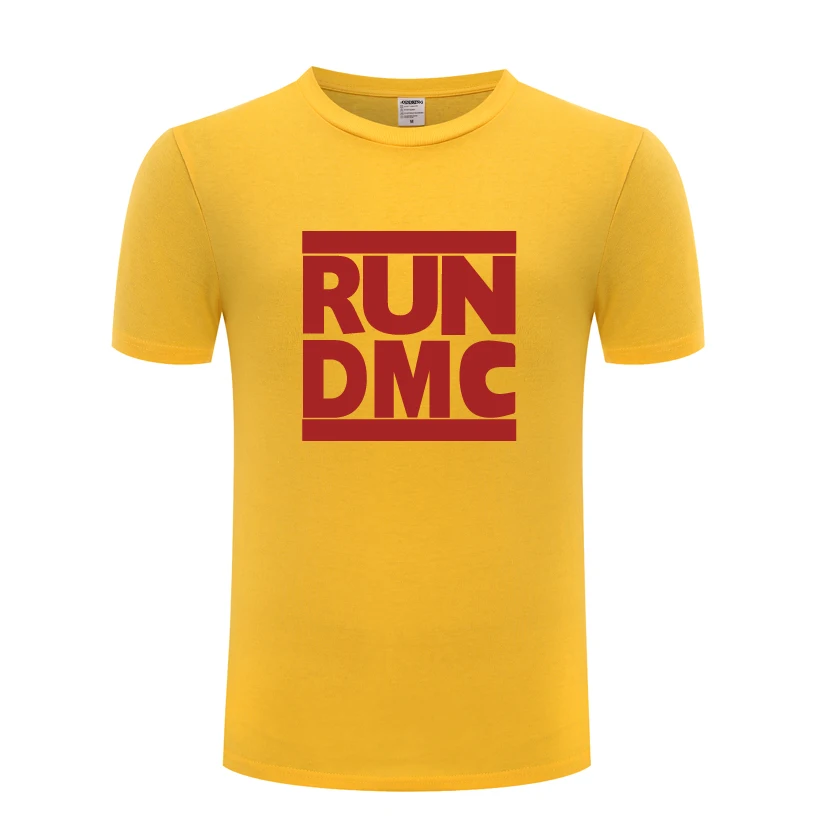 RUN DMC Rock Music Hip Hop Men's T-Shirt T Shirt Men 2018 New Short Sleeve O Neck Cotton Casual Top Tee | Мужская одежда
