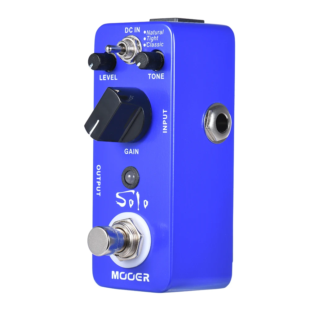 MOOER SOLO искажения гитарная педаль с высоким коэффициентом усиления гитарной