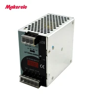 300w 24v power supply 12 5a rail din switching power supply ac dc led driver with digital display lp 300 24