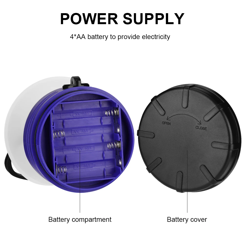 Портативный фонарь для палатки аварийная лампа водонепроницаемый