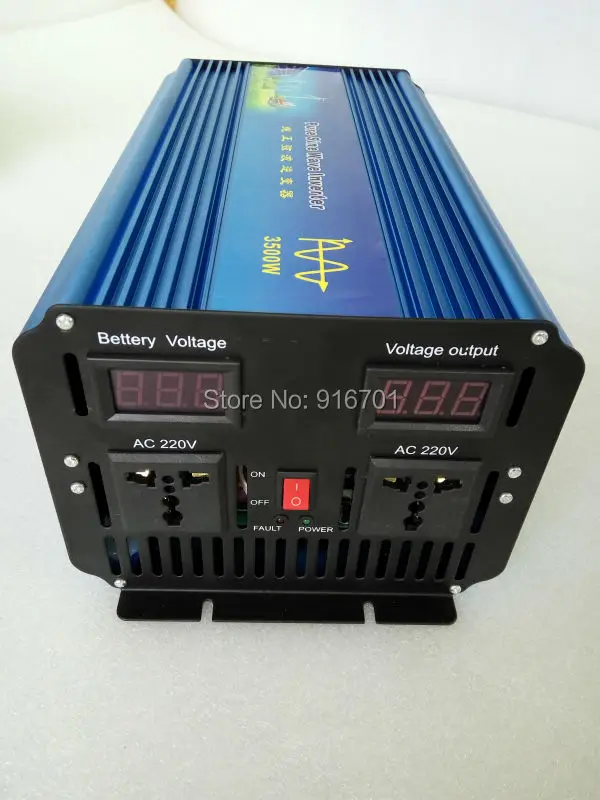 

3500W 12V 110V 60HZ Off Grid Pure Sine Wave DC to AC Power Inverter