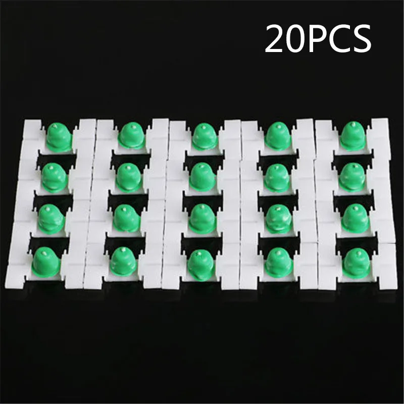 20 шт. клипсы для наружных дверей автомобиля боковое крыло крепеж кузова молдинг