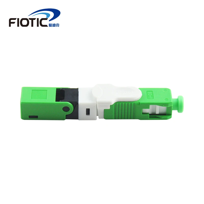 100 шт./кор. ESC250D/APC FTTH SC/APC Одномодовый волоконно оптический SC APC быстрый соединитель