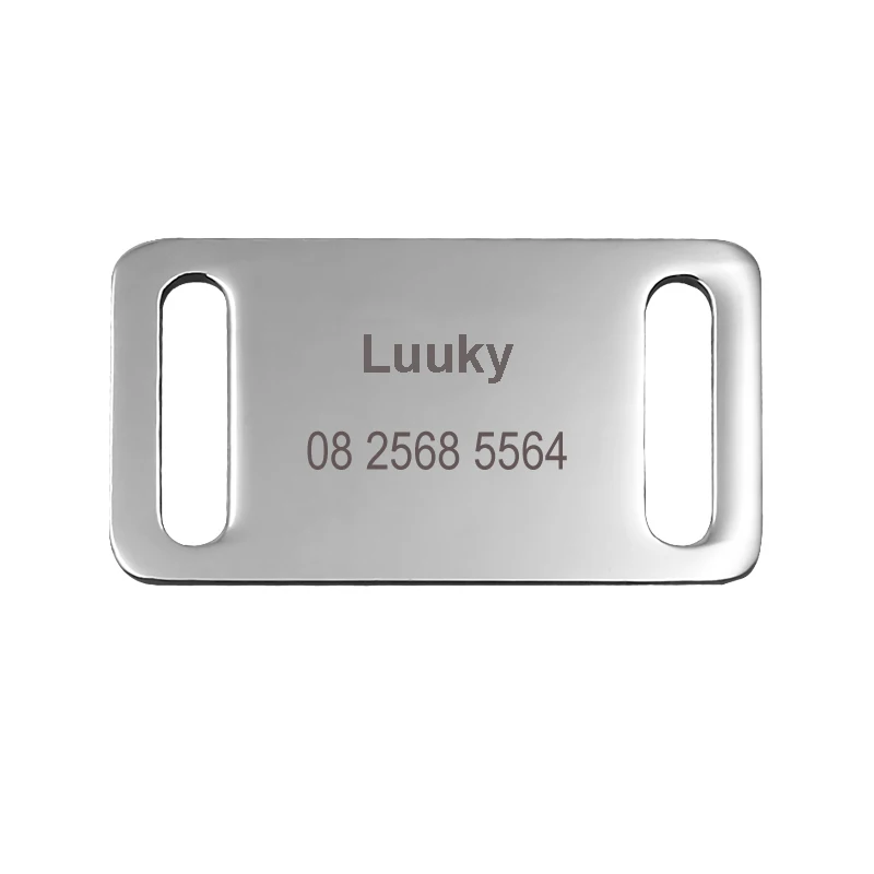 

Custom Pet Tag Collar Stainless Steel Dog Tag ID Name Phone Puppy Tags For Dogs Cats Bulldog Yorkies Engraved Dog Collar Address