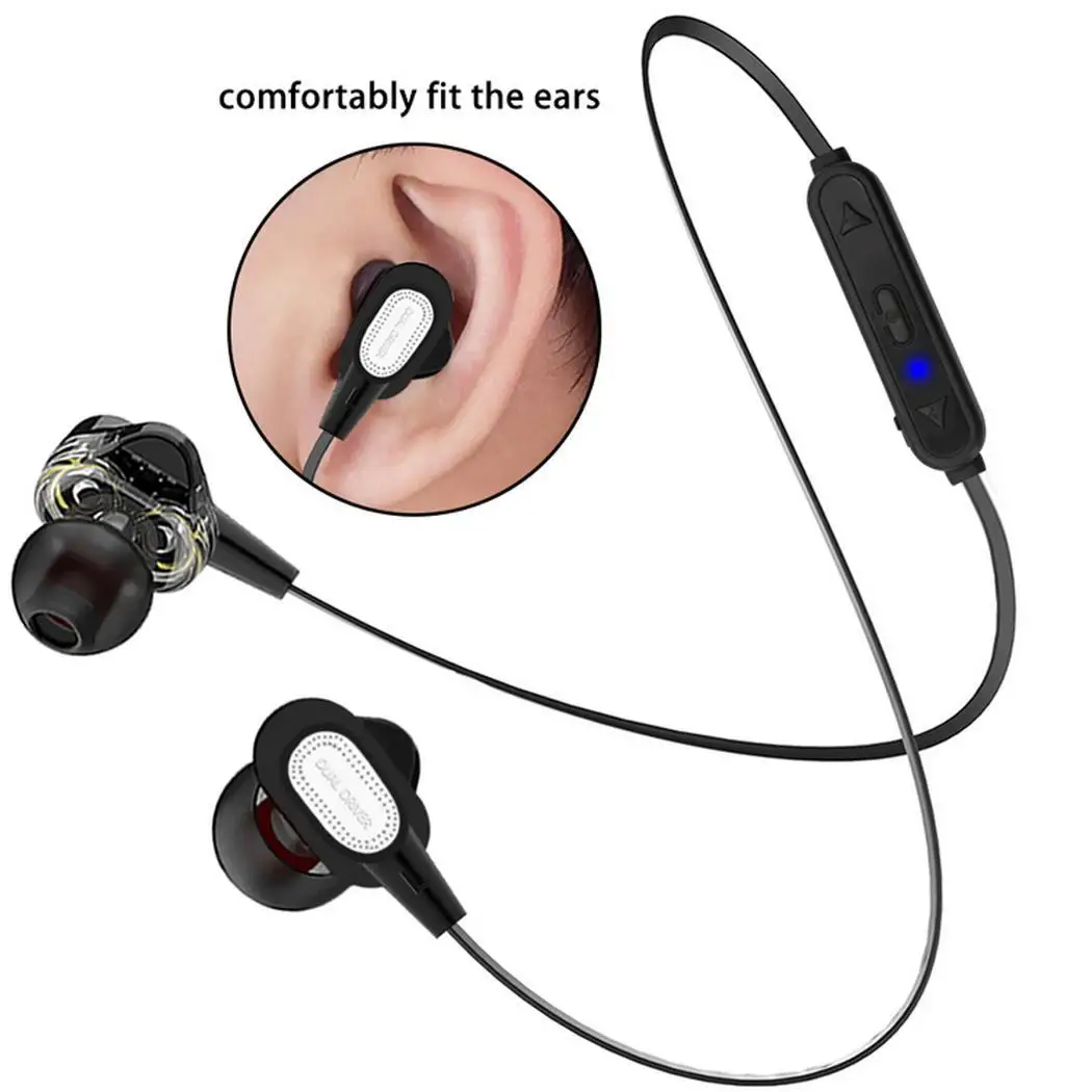 Беспроводные магнитные Bluetooth наушники спортивные Холтер музыка &lt0.3% громкой